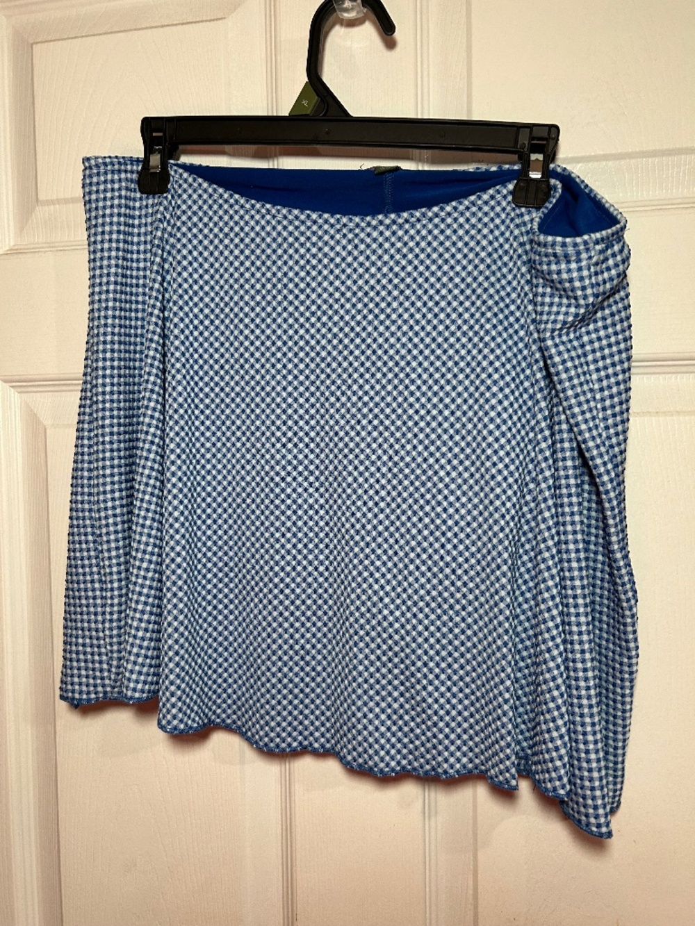 Target Wild Fable Blue Gingham Skort